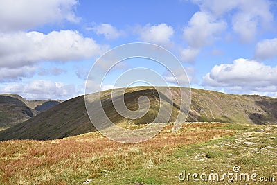Looking over to Fairfield, Lake District Stock Photo
