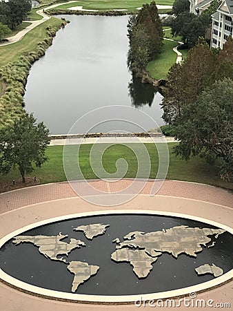 World Golf Hall of Fame, St. Augustine, FL Editorial Stock Photo