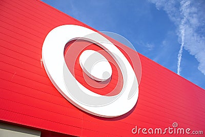 Target store logo Editorial Stock Photo