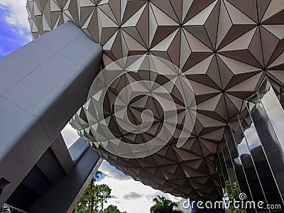 Epcot Ball Editorial Stock Photo