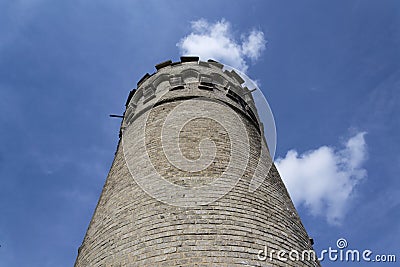 Lookout Ded with blue sky background near Beroun Czech republic Stock Photo