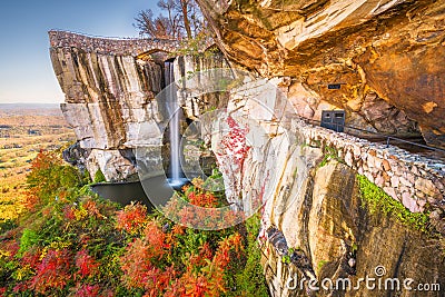 Lookout Mountain, Georgia, USA at High Falls Stock Photo