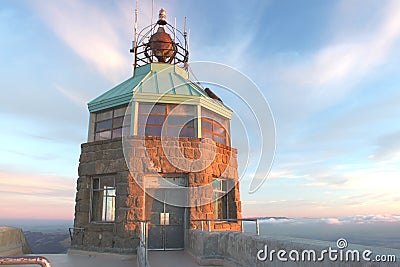 Lookout Tower Stock Photo