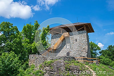 Lookout tower Stock Photo