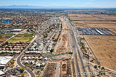 Loop 202 Extension Stock Photo