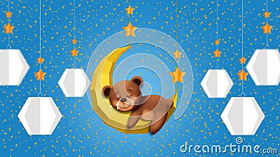 Cute Bear Cartoon Sleeping on Moon, Best Loop Video Screen Background for Lullaby To Put a Baby To Sleep, Calming Relaxing Stock Video - Video of stars, loop: 147985101 Cute Bear Cartoon Sleeping on Moon, Best Loop Video Screen Background for Lullaby To Put a Baby To Sleep, Calming Relaxing Stock Video - Video of stars, loop: 147985101