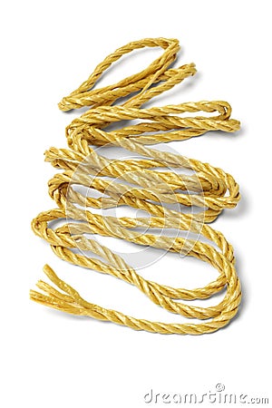 Loose Rope Stock Photo