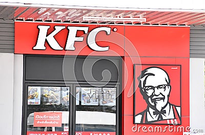 KFC Fast Food Restaurant Kentucky Fried ChickenKFC. Editorial Stock Photo