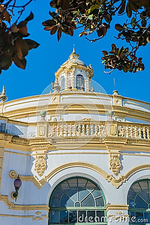 The Lope de Vega Theater in Seville, Spain Stock Photo