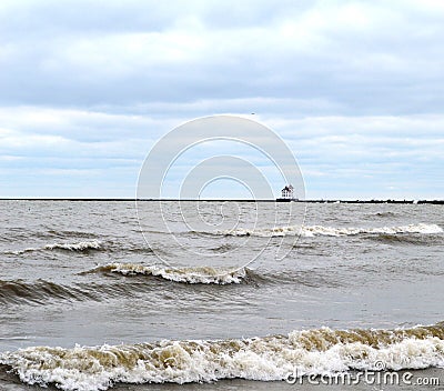 Lorain Lighthouse Stock Photo