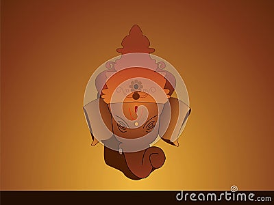 lord Ganesh Vector Illustration