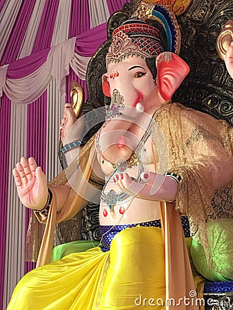 Lord Ganesh - Ganapati Stock Photo