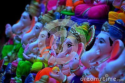The lord Ganesha, Ganapati , vinayaka, Stock Photo