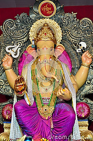 Lord Ganesha At Mumbai Stock Photography - Image: 26754282