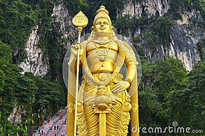 Lord Murugan Statue Editorial Stock Photo