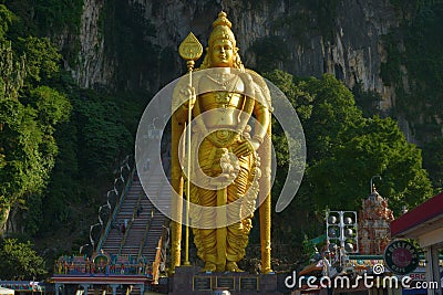 Lord Murugan Statue Editorial Stock Photo