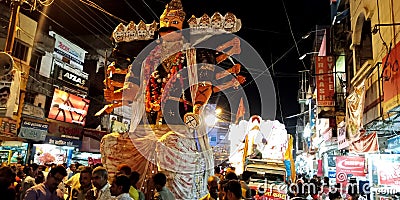 lord ravana rally during dussehra festival in india oct 2019 Editorial Stock Photo