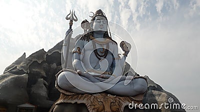 Lord shiv mahakal mahadev god Shivoham Temple Editorial Stock Photo