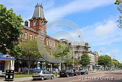 Lord Street, Southport, Merseyside Editorial Stock Photo