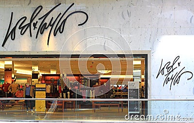 Lord Taylor Store Editorial Stock Photo