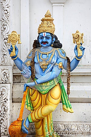 Lord Vishnu Stock Photo