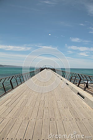 Lorne Pier Stock Photo