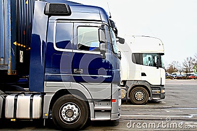 Lorry Stock Photo