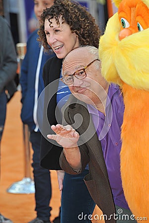 Danny DeVito & Rhea Perlman Editorial Stock Photo