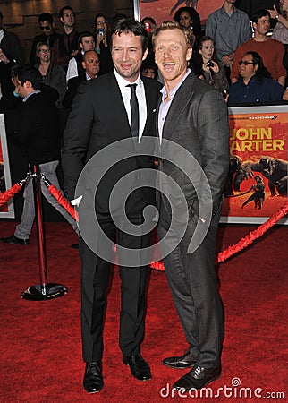 James Purefoy & Kevin McKidd Editorial Stock Photo