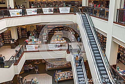 Barnes and Noble in Los Angeles Editorial Stock Photo