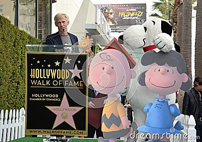 Snoopy & Craig Schultz Editorial Stock Photo