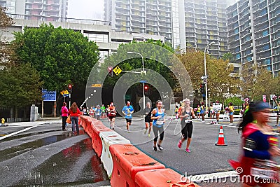 Costumed participants compete Editorial Stock Photo