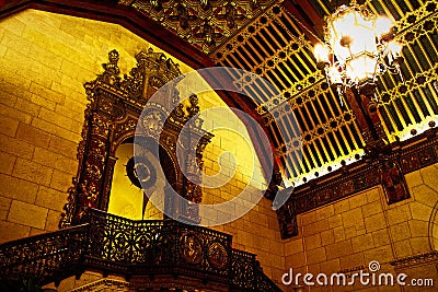 Photo of Rendezvous Court in Millennium biltmore Hotels Editorial Stock Photo