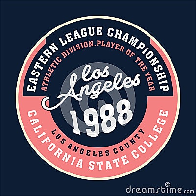 Los angeles champion state Stock Photo