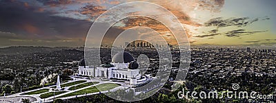 Los Angeles Griffith Observatory Stock Photo