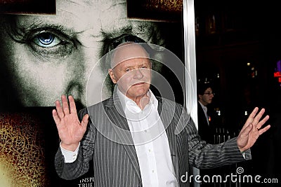 Anthony Hopkins Editorial Stock Photo