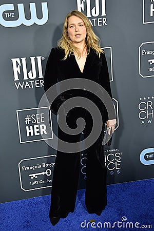 Critics Choice Awards 2020 Editorial Stock Photo