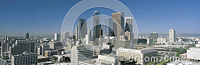 Los Angeles skyline Editorial Stock Photo