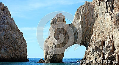 Los Cabos Mexico The Arch El Arco cabo san Lucas excellent view Stock Photo