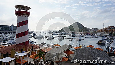 Los Cabos Pier Editorial Stock Photo