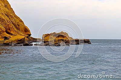 Los Frailes beach Stock Photo