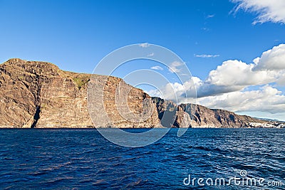Los Gigantes Cliffs, Tenerife Stock Photo