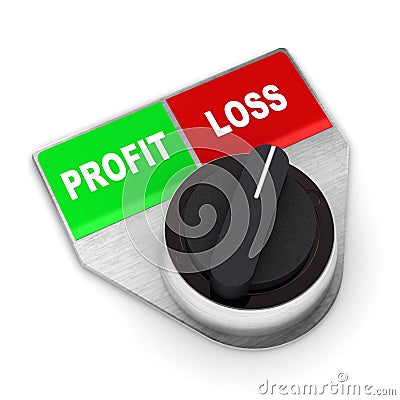 Loss Concept Switch Stock Photo