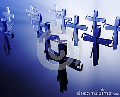 Loss of faith religion Stock Photo