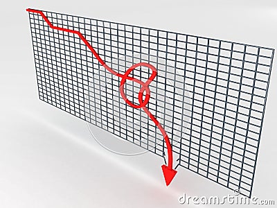 Loss Graph Stock Image | CartoonDealer.com #6498943