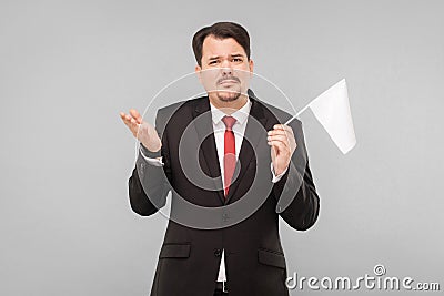 Lost all money, business failed this failure Stock Photo
