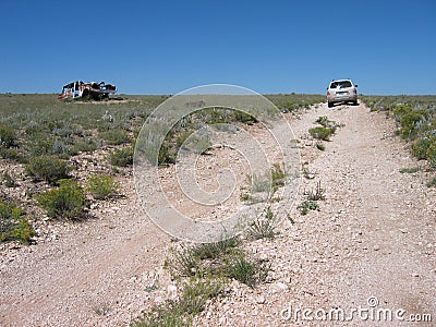 Lost in Arizona Stock Photo