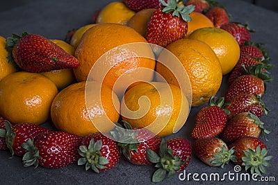 Beautiful summer fruits close up photo Stock Photo