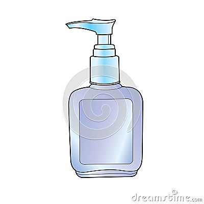 Lotion Or Cream Pump Bottle Vector Stock Images - Image: 37551104