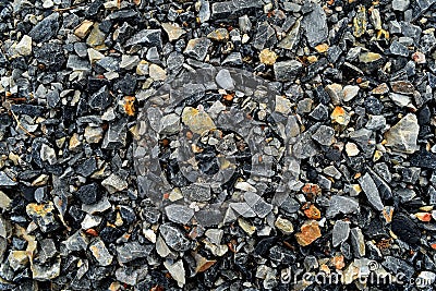 Lots dirty stone ground for background Stock Photo